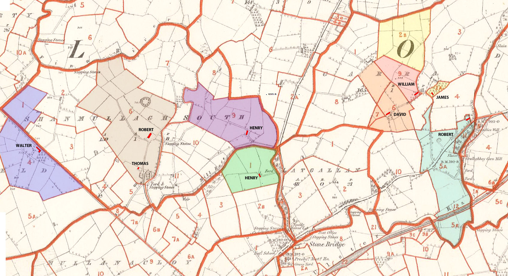 annotated map